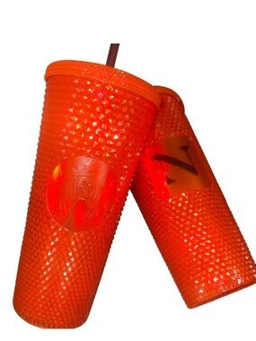 Starbucks Red Studded N Tumbler 24oz 2023 Cold Cup New